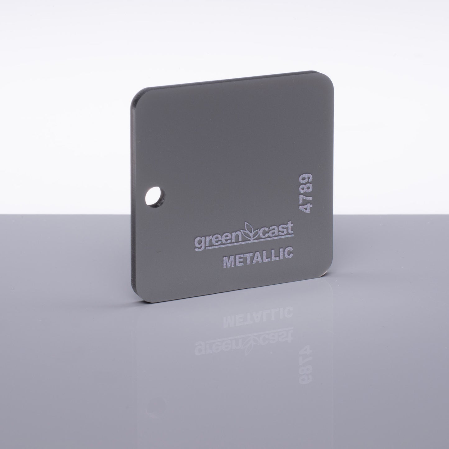 Plaque Plexiglas Anthracite Brillant – Formats Standards
