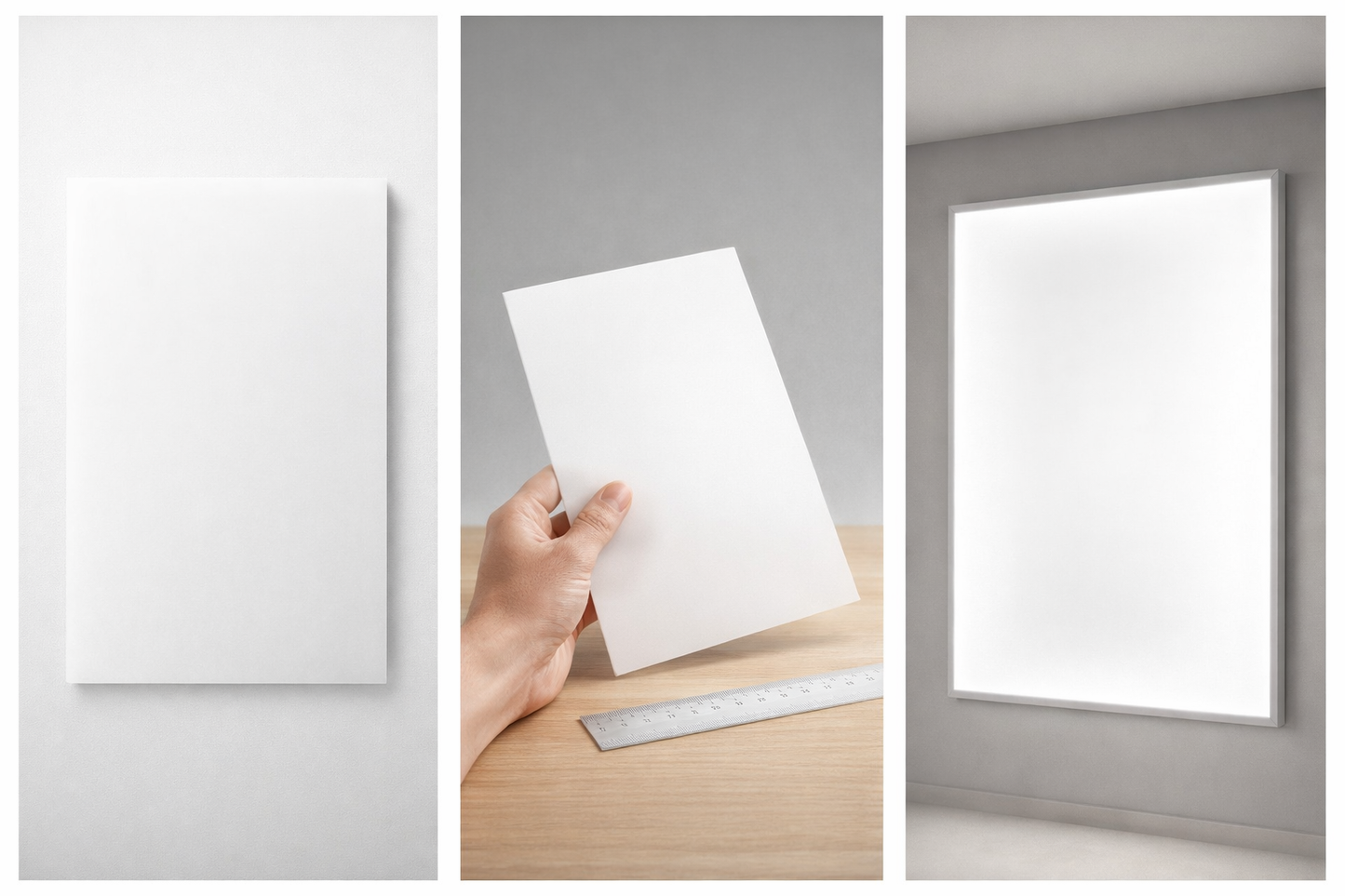 Plaque Plexiglas Diffusant LED 3 mm – 300×200 mm