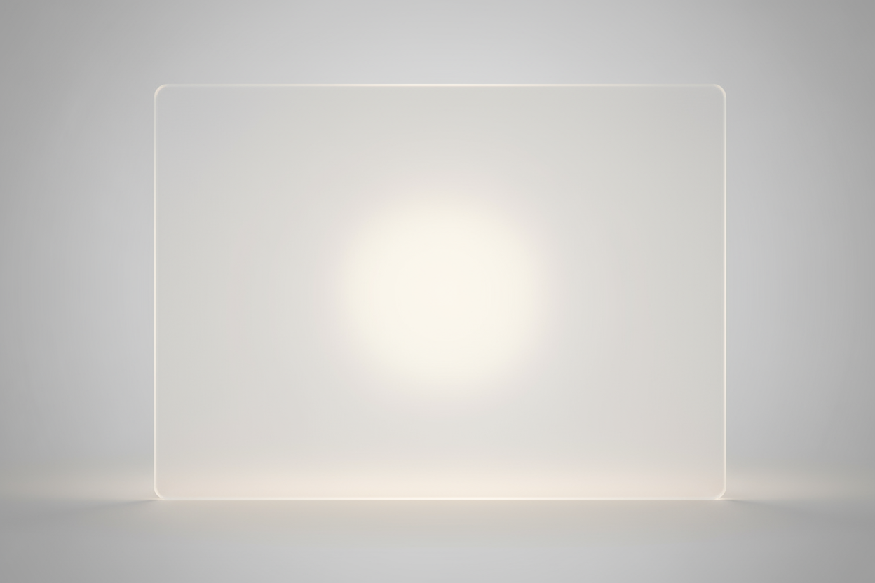 plaque plexiglas diffusant LED 3mm 4mm