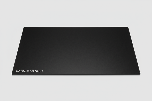 satinglas noir